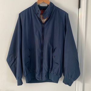 Baracuda Four Climes Made in England Blue Bomber Jacket Size 42